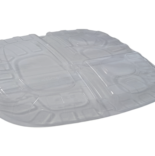 (T04725) AL-138 TAPA BAJA CUATRO DIVISONES EN BOPS X 100 UND