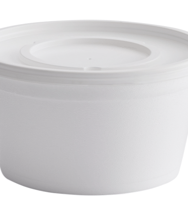 (D701601NLS) CONTENEDOR ESPUMADO 16 OZ CON TAPA RIGIDA X 20 UND