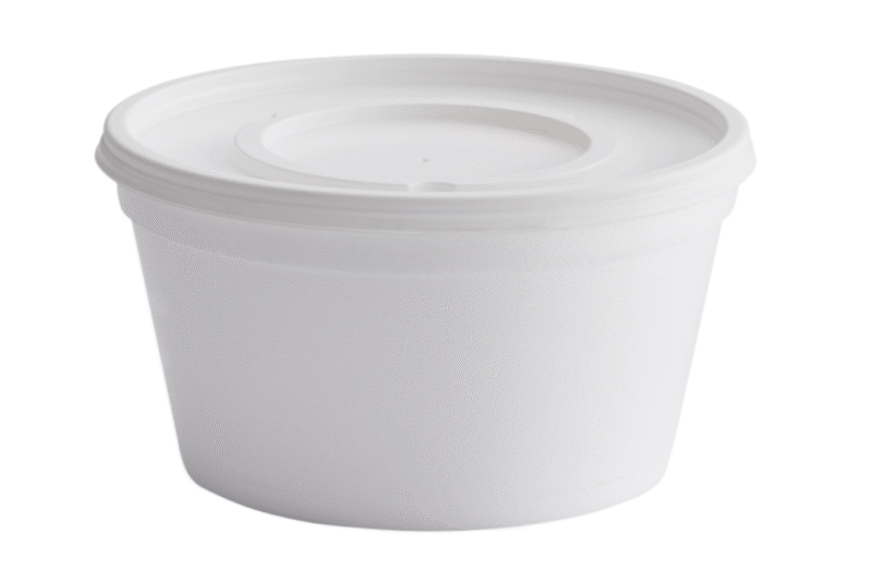 (D701601NLS) CONTENEDOR ESPUMADO 16 OZ CON TAPA RIGIDA X 20 UND