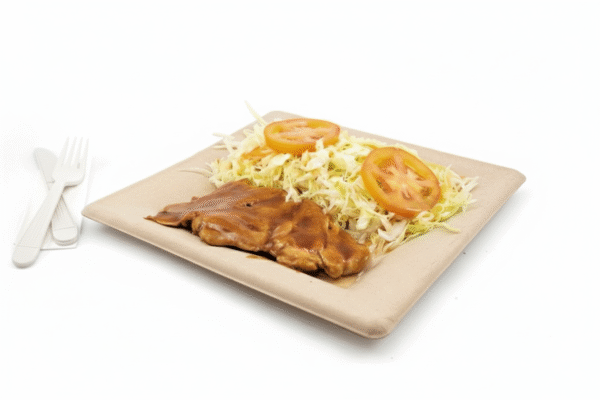 (LI1003) PLATO CUADRADO 25 X 25 - X 20 UND