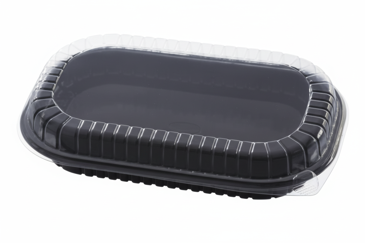 (T00817) AL-123 TAPA BANDEJA CARNE EN PET X 100 UND