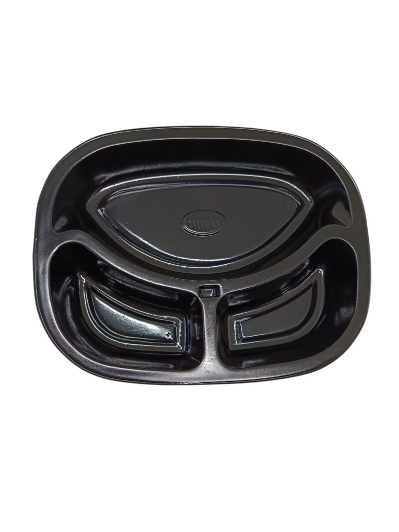 (T00709) AL-26 BASE EMPAQUE PLATOS 3 DIVISIONES EN BOPS X 100 UND - Imagen 2