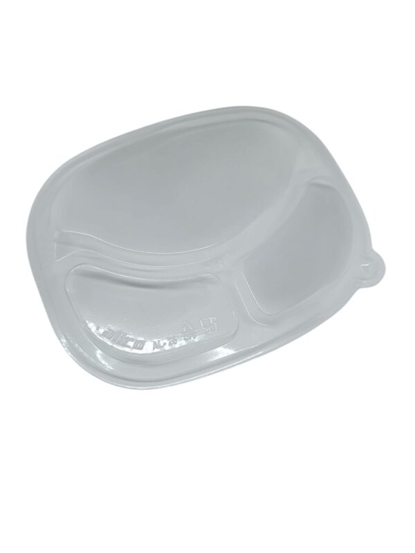 (T01528) AL-26 TAPA EMPAQUE PLATOS 3 DIVISIONES EN BOPS X 100 UND