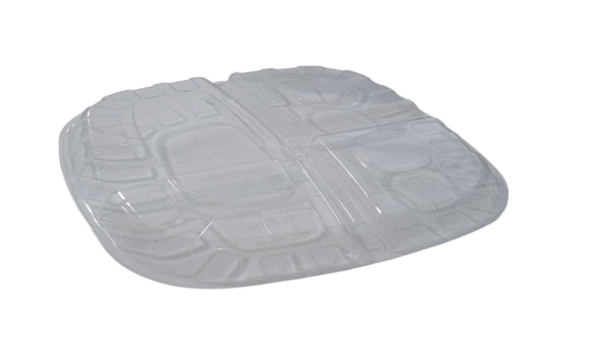 (T04725) AL-138 TAPA BAJA CUATRO DIVISONES EN BOPS X 100 UND