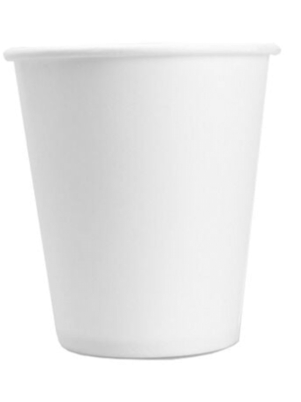 VASO DESECHABLE CARTON BLANCO 12 ONZ X 25 UND