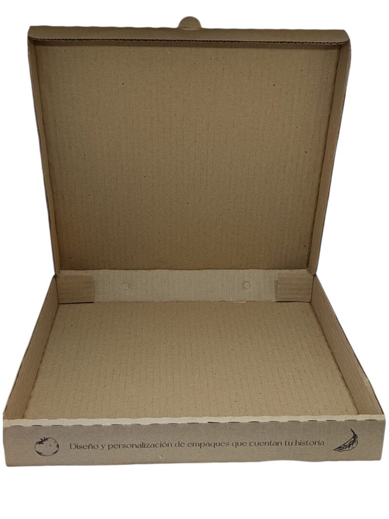 (LI1009) CAJA PARA PIZZA CARTON CON IMPRESIÓN PERSONALIZADA - Imagen 3
